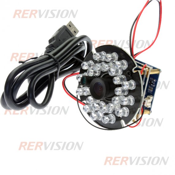 720P高清夜視攝像頭 帶IRCUT日夜自動切換 不偏色 免驅 支持linux、Android等嵌入式系統