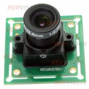 30萬像素60幀高速攝像頭，采用COMS頂級方案OV7725感光片